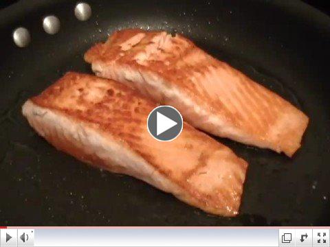 Garlic Ginger Basil Salmon