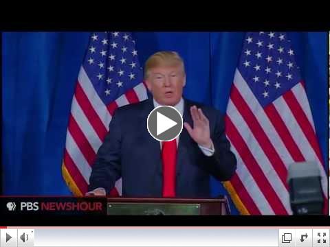 Watch Donald Trump Endorse Mitt Romney for GOP Presidential Candidate