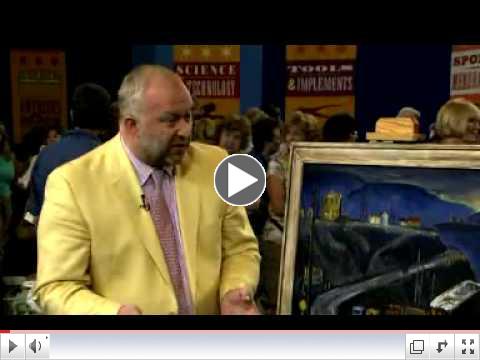 Antiques Roadshow Clyfford Still Painting