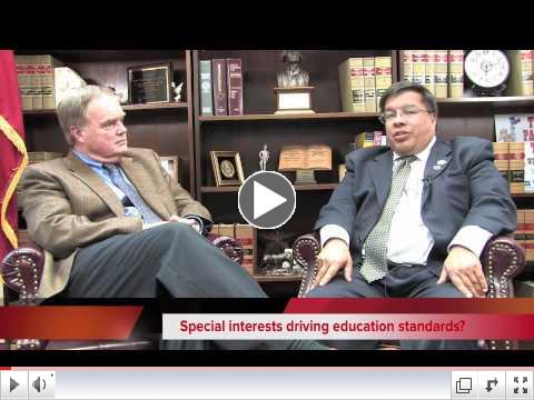 Click here to watch Wayne Christian speak with Charlie Garza on the State Board of Education!