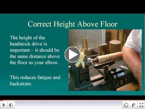 Turn Safe 1 - Lathe Height Stability and Space for You