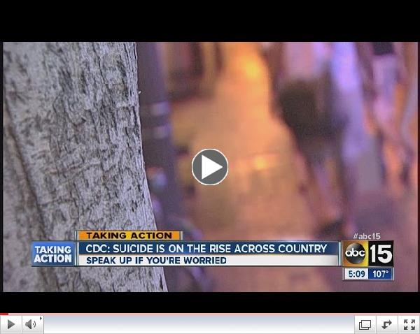 Suicide on the rise across the country