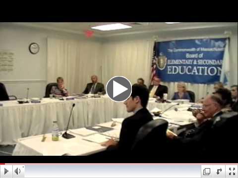 Clips from Board of Education vote on new teacher evaluation regulation (6.28.11)