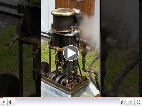 Footage Of Our Running Steam Engine