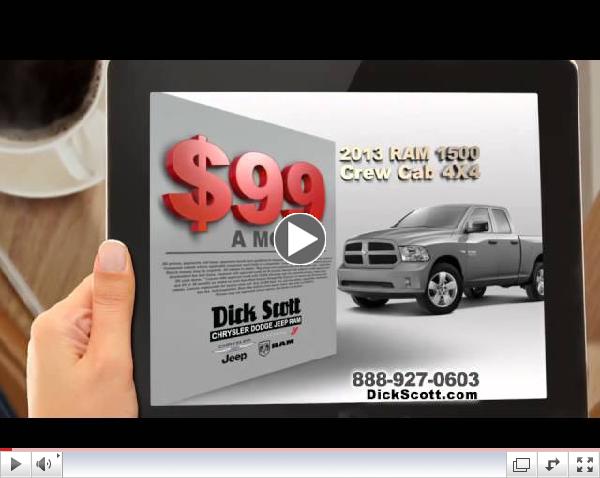 $99 per Month 2013 Ram 1500