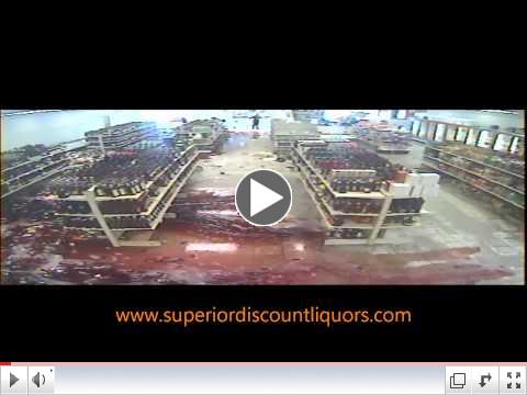 Superior Wine Shelf Collapse