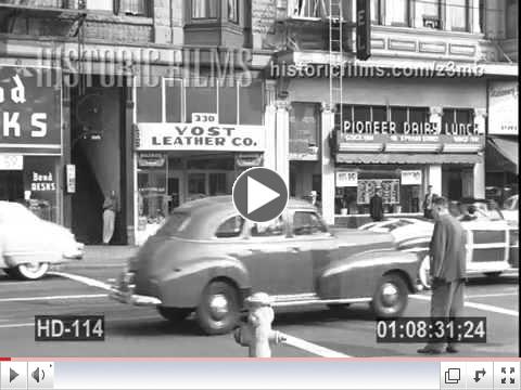 Slice of American Small Town Life, 1940