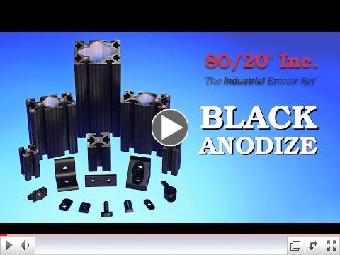 80/20 Black Anodize