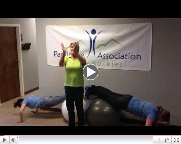 #Pushups4Parkinsons with the Parkinson Association of the Rockies