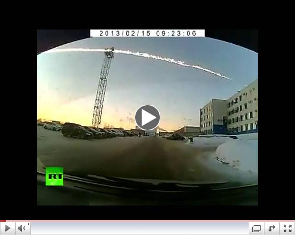 Meteorite Crash In Russia 15 February 2013