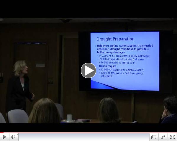 Brown Bag Seminar - Phoenix's Water Supply Resiliency