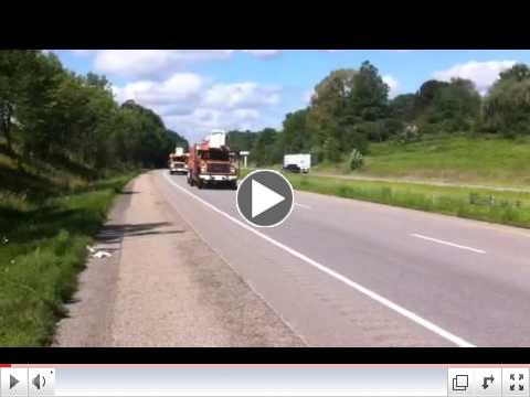Tree Crews Heading East on I-70