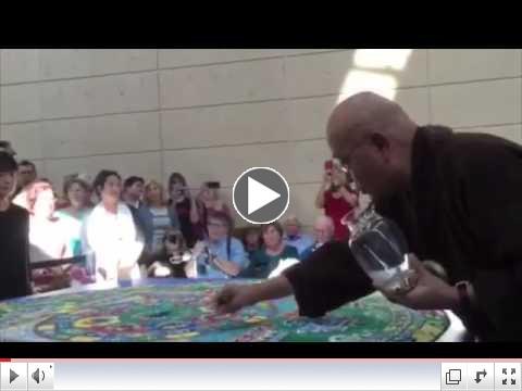 Tiny house a hit at RV show; Sand mandala dismantled