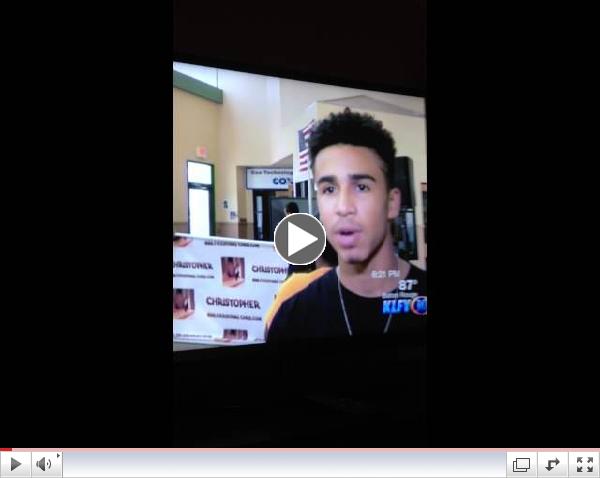 KLFY-Christopher Eisenberg at the Boys & Girls Clubs of Acadiana