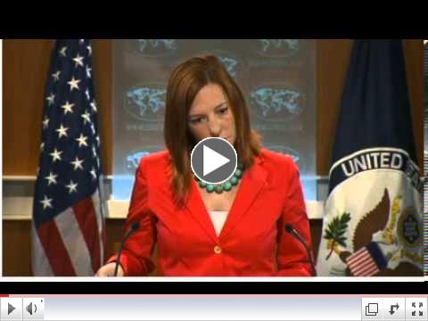 Psaki: Not Sure Who's Left in U.S. Embassy in Egypt