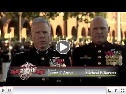 For Honor, For Country: 2012 Marine Corps Birthday Message