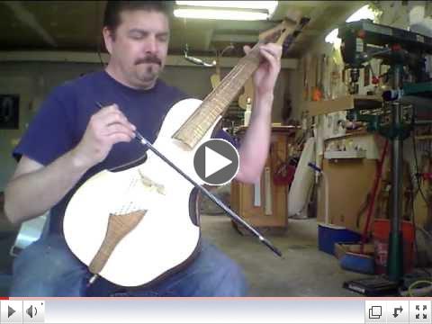 Early November GuitarViol improv outdoors