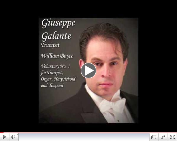 William Boyce: Voluntary No.1 for Trumpet, Organ, Harpsichord and Timpani