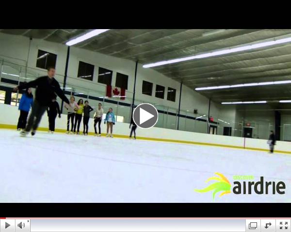 Clovis in the Community - Airdrie Skating Club