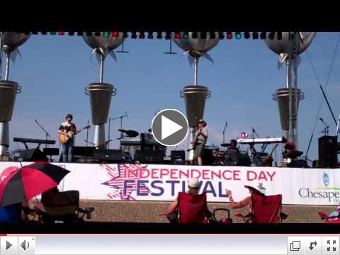The Matthew Davidson Band at the 2011 KTBS 3 Independence Day Festival