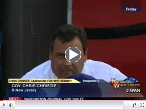 Chris Christie's epic takedown of President Obama in Virginia