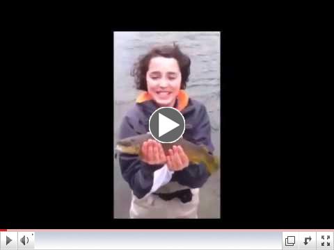 Kids Fishing on Pine Creek's Delayed Harvest at Slate Run