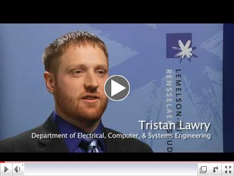 Tristan Lawry: Lemelson-MIT Rensselaer Student Prize Finalist