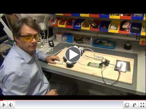 Demonstration of RACT20 Triac dimmable LED driver
