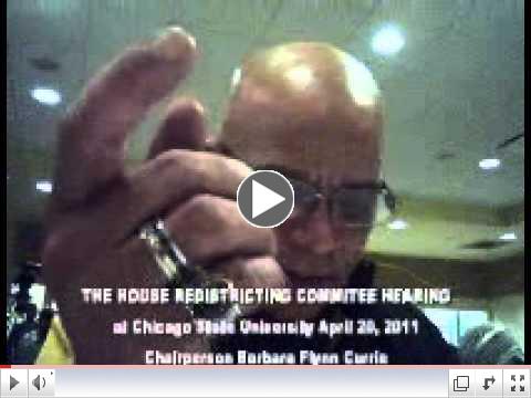 Ranoule Tatum at Chicago State University Redistricting Hearing 04 20 2011.wmv