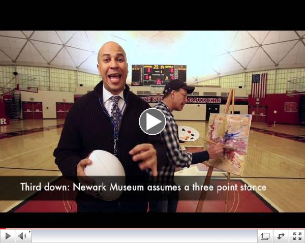 Mayor Booker Throws A Deep Pass To The Arts!