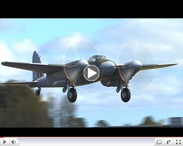 Low Level Mosquito FB.26 fly-bys