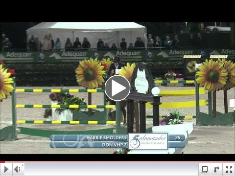 Watch Harrie Smolders and Don VHP Z in their jump-off round! http://youtu.be/nEkL52iaQXs