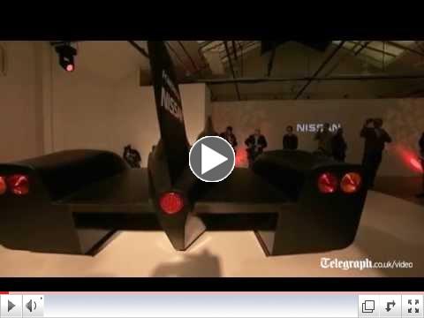 Nissan unveils DeltaWing racecar