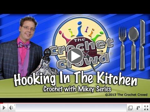 How To Crochet Round Kitchen Scrubby: Double Layered