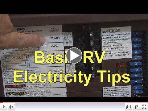 RV Education 101: Basic RV Electricity Tips