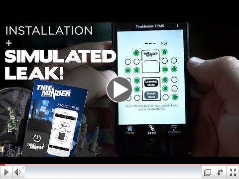 RV tire pressure monitoring system installation 