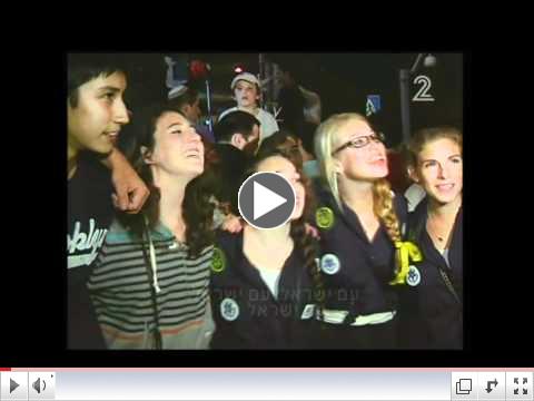 Celebrating Gilad Shalit return - YC & FZY on TV