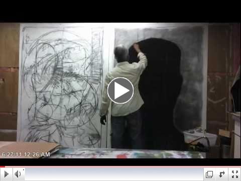 Studio view. Identity Drawings by Sergio Gomez