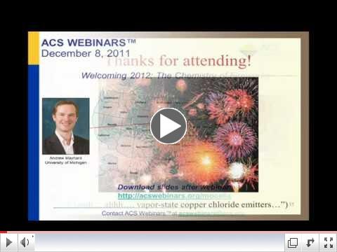 Welcoming 2012: The Chemistry of Fireworks