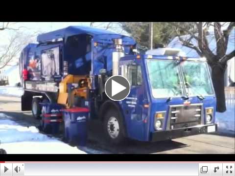 Automated trash collection in New Bedford