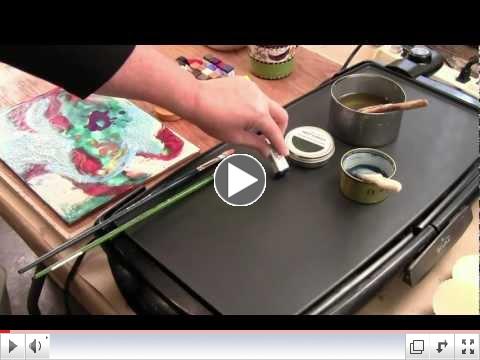 Womack Workshops Encaustic Tips: Paint Mixing