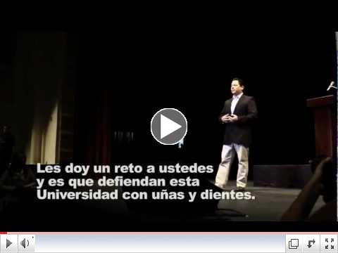 Juan Dalmau habla en el foro Voto Universitario 2012