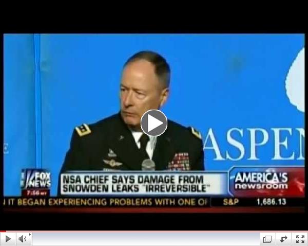 7/19/13 Damage by Snowden is irreversible