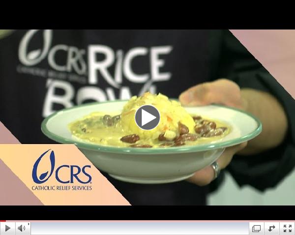 Ugali with Bean Soup from Tanzania | CRS Rice Bowl's Global Kitchen