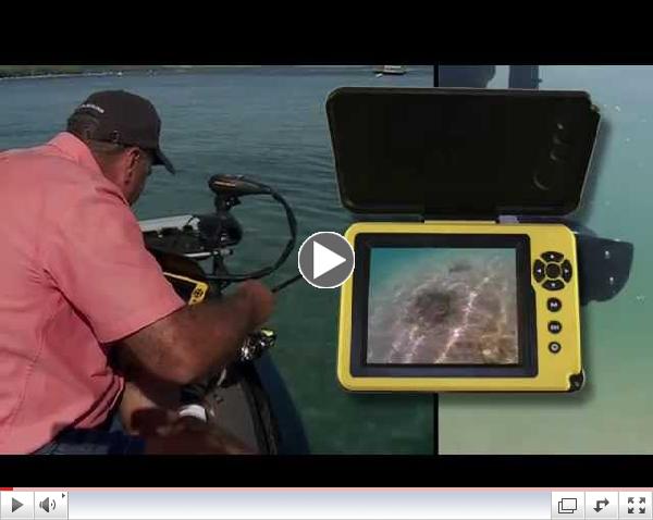 Aqua-Vu Trolling Motor Camera in Action