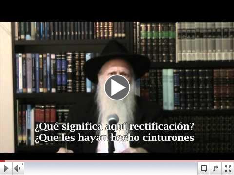 Rectificados con lo que se Corrompieron - Parashat Bereshit 5772