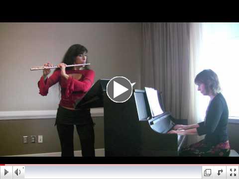 Viviana Guzman, flute, Chilean Tango by Pablo Paredes