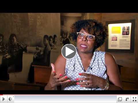 Museum President Terri Lee Freeman speaks education and 