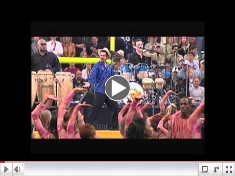MANGO PUNCH! PERFORMING AT SUPERBOWL XXXVIII