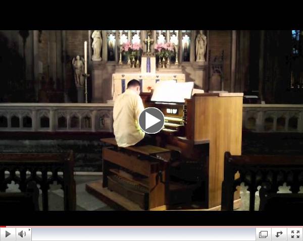 VIERNE, Symphony 3: Allegro Ma??stoso - Christopher Houilhan at St. Ignatius of Antioch, NYC